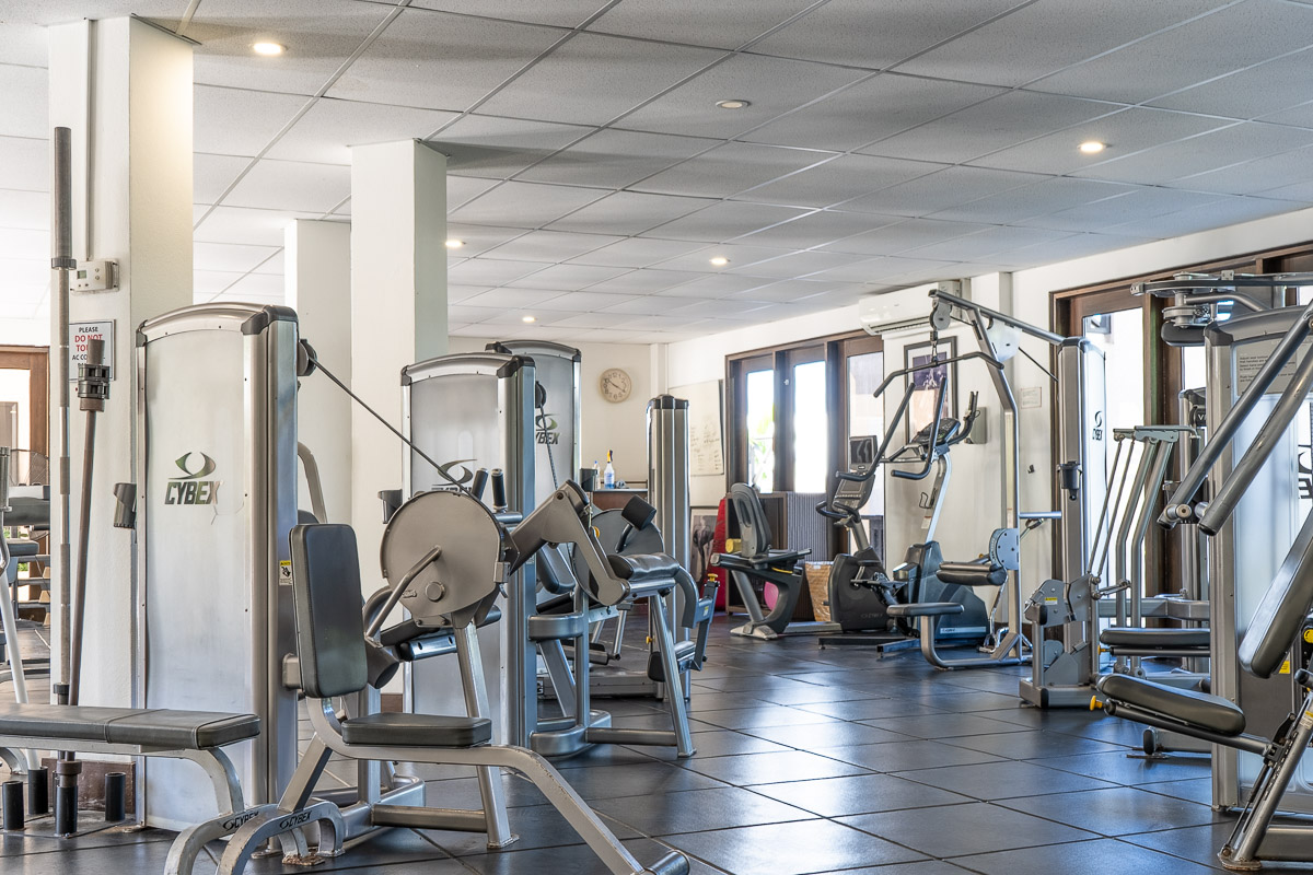 Sugar Ridge Antigua onsite fitness centre with professional Cybex cardio and strength equipment